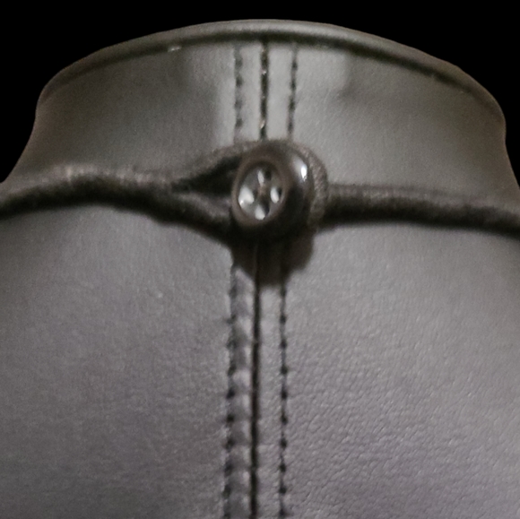 20" Black Stran Bead Necklace Lot 1 - Picture 2 of 2